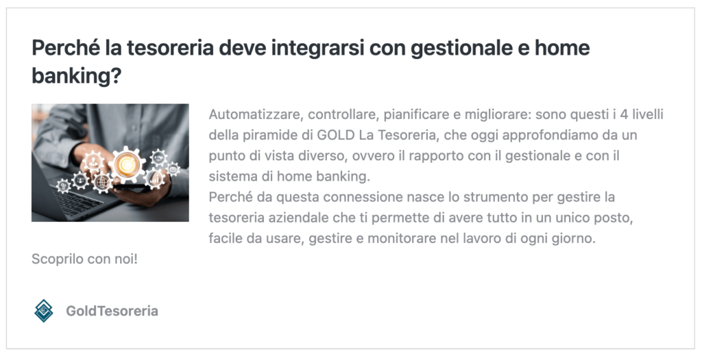 cover articolo integrazione software di tesoreria con gestionale e home banking